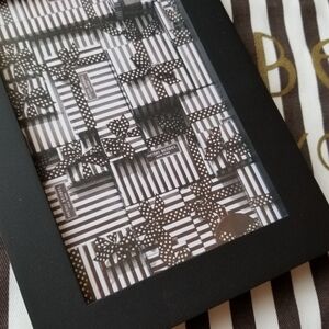 ❗Authentic Henri Bendel Store Display Art on Black Frame❗